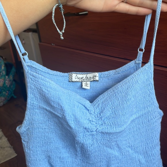 Baby blue top by Almost Famous - Picture 3 of 4